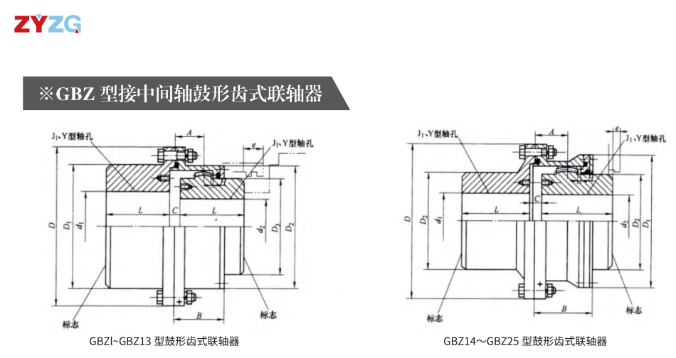 GBZ  型接中间轴鼓形齿式亚洲AV无码乱码国产麻豆穿越