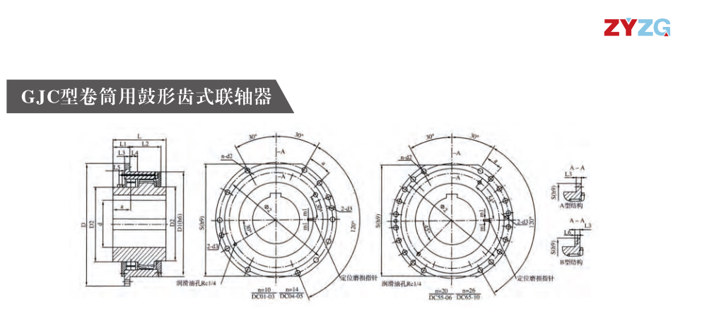 GJC型卷筒用鼓形齿式亚洲AV无码乱码国产麻豆穿越